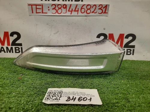 Trasparente Fanalino + Indicatore ANT SX 82151157 Volvo V40 II 2012