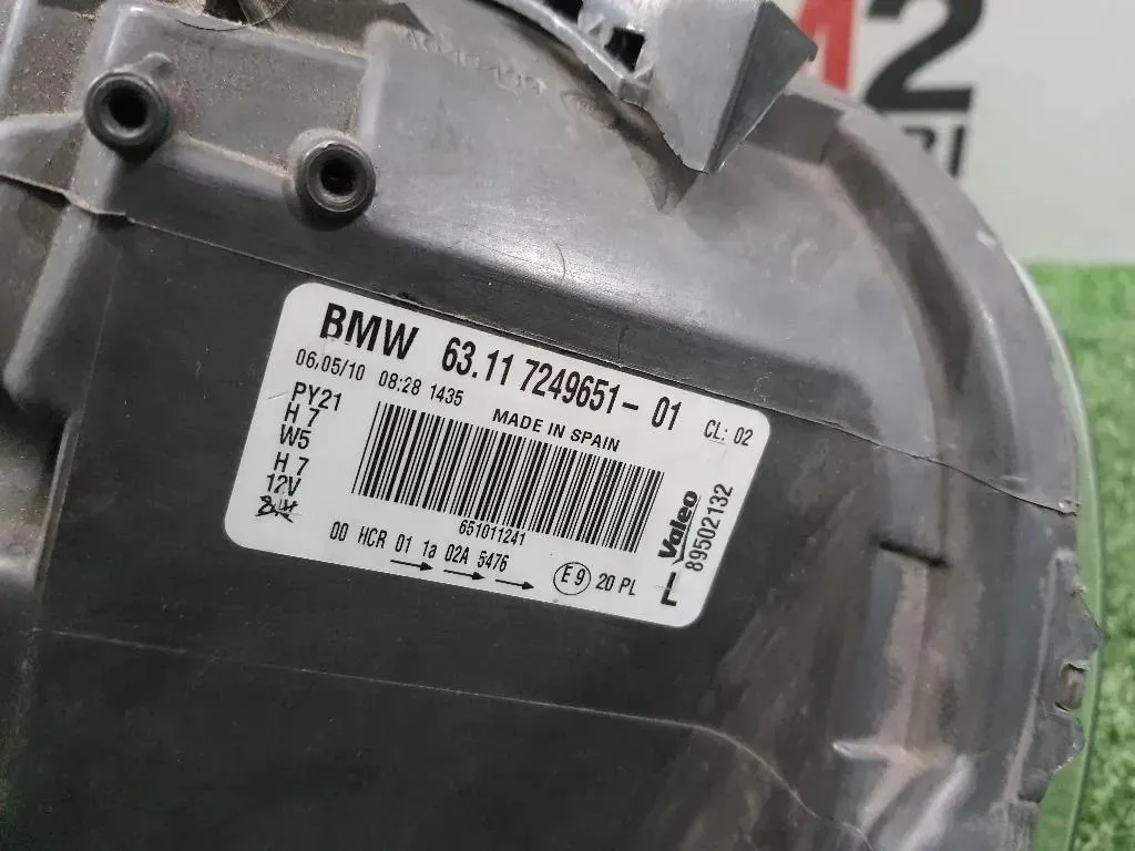 Proiettore ANT SX 63117249651 Bmw Serie 1 E87 Berlina 2005