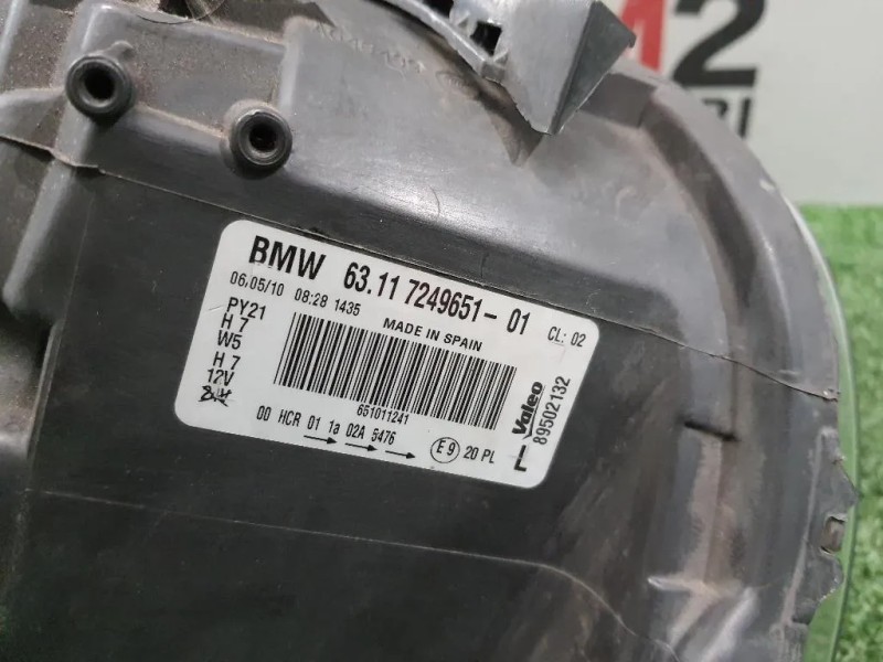 Proiettore ANT SX 63117249651 Bmw Serie 1 E87 Berlina 2005