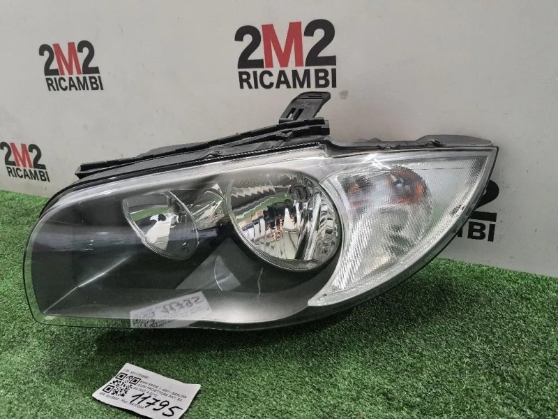 Proiettore ANT SX 63117249651 Bmw Serie 1 E87 Berlina 2005