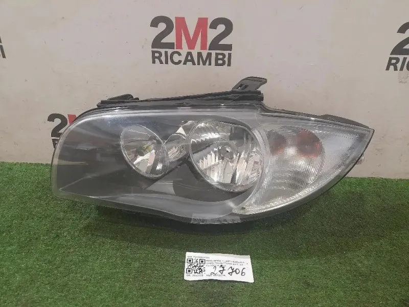 Proiettore ANT SX 63126924485 Bmw Serie 1 E87 Berlina 2005