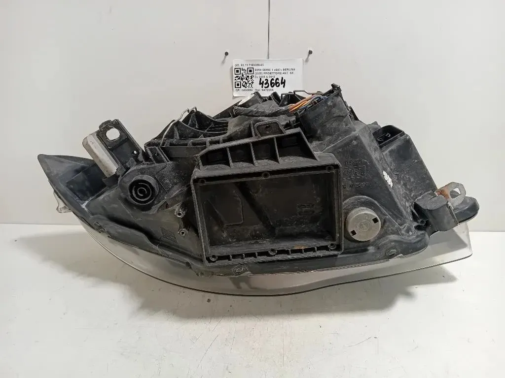 Proiettore ANT SX 6311 7193389-03 Bmw Serie 1 E87 Berlina 2005
