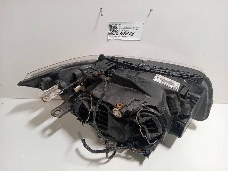 Proiettore ANT SX 63126924487 Bmw Serie 1 E87 Berlina 2005
