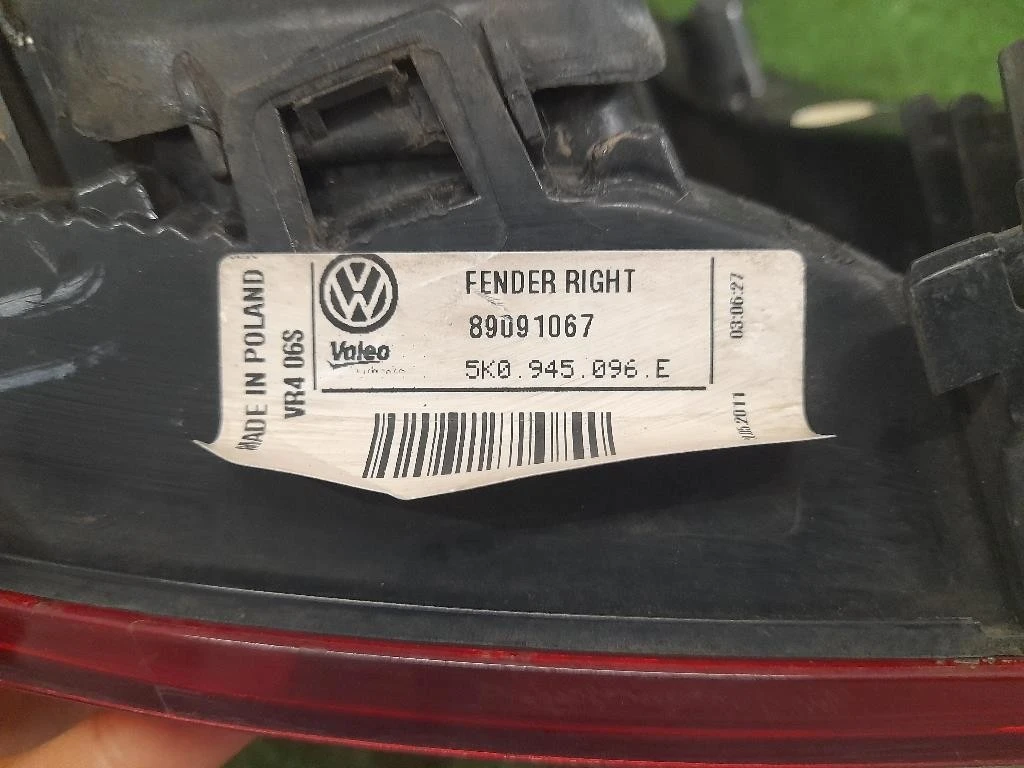 Fanale EST POST DX 5K0945096E Volkswagen GOLF VI 2009
