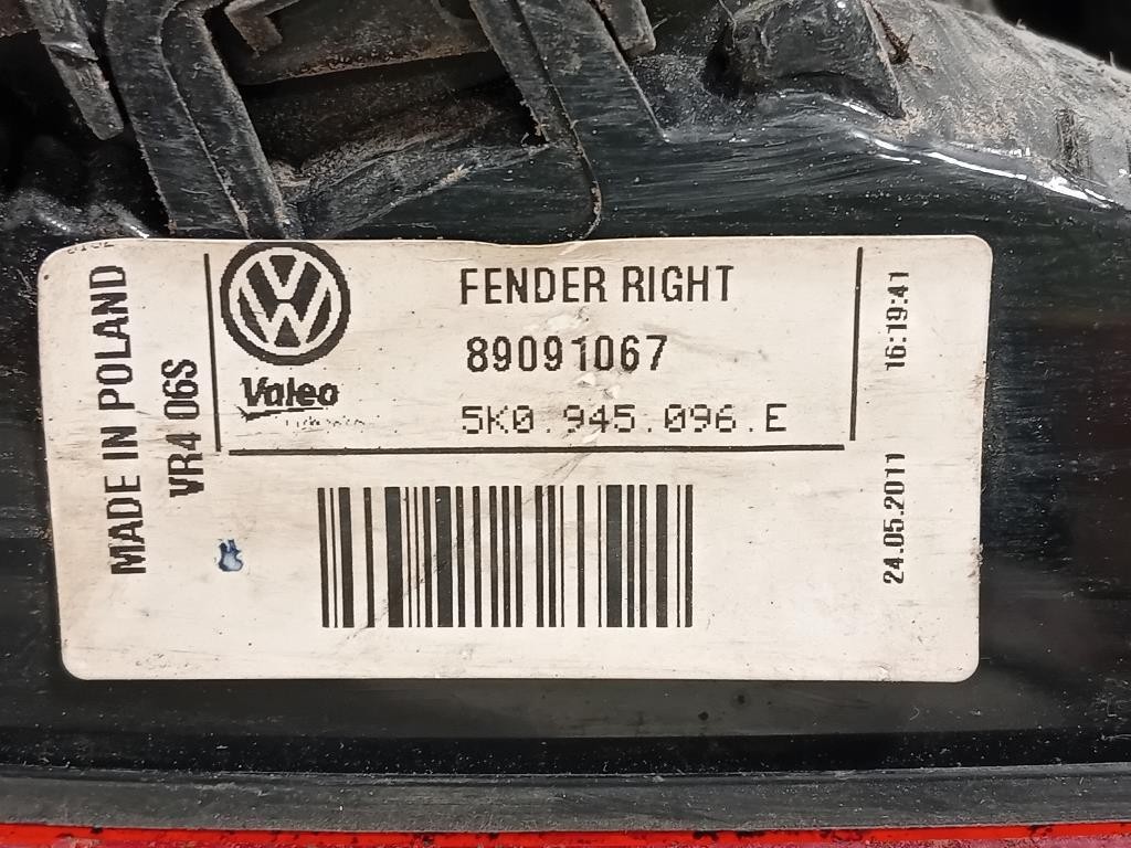 Fanale EST POST DX 5K0945096E Volkswagen GOLF VI 2009