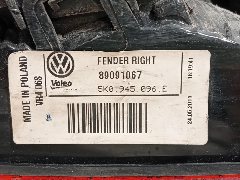 Fanale EST POST DX 5K0945096E Volkswagen GOLF VI 2009