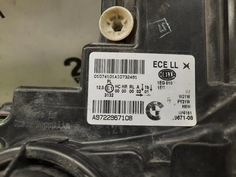 Proiettore ANT SX 63117229671 Bmw Serie 1 F20 Berlina 2012