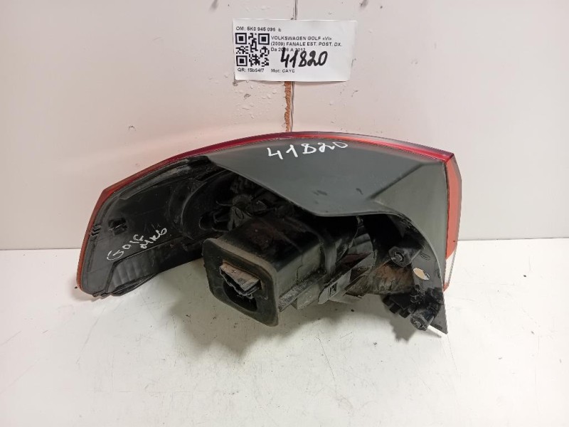 Fanale EST POST DX 5K0945096E Volkswagen GOLF VI 2009
