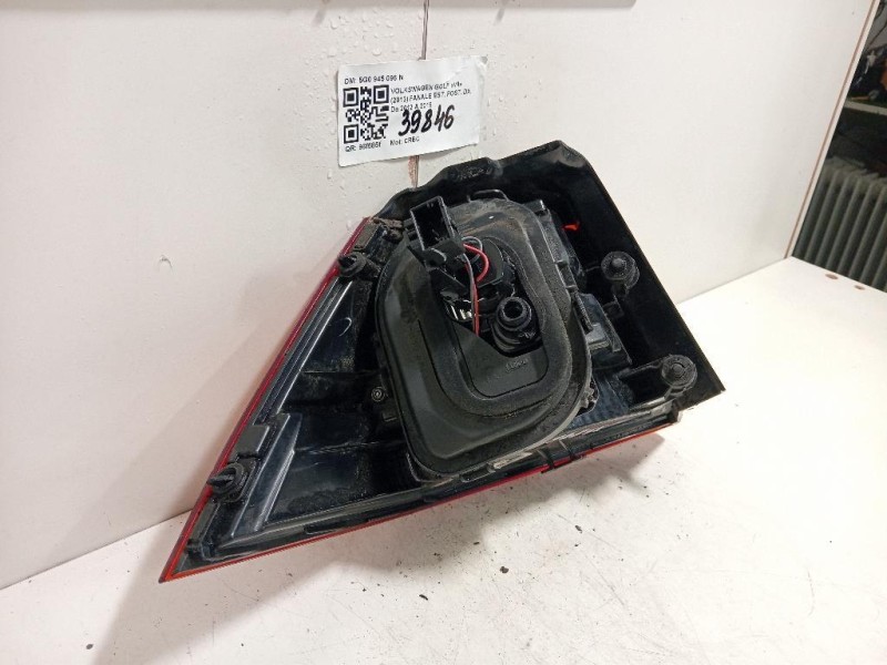 Fanale EST POST DX 5G0 945 096 N Volkswagen GOLF VII 2013