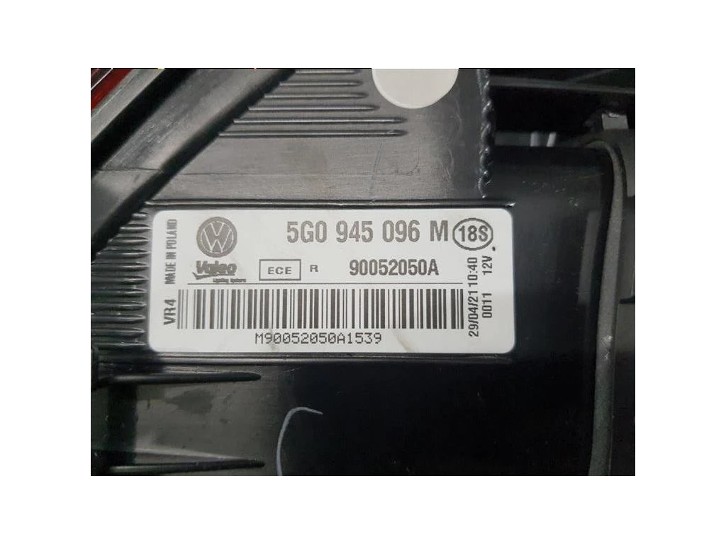 Fanale EST POST DX 5G0945096M Volkswagen GOLF VII 2017