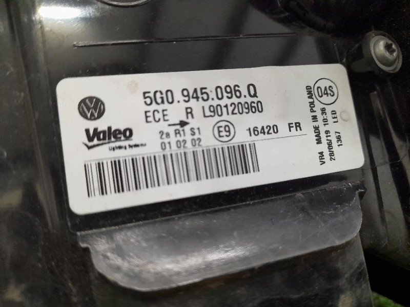 Fanale EST POST DX 5G0945096Q Volkswagen GOLF VII 2017