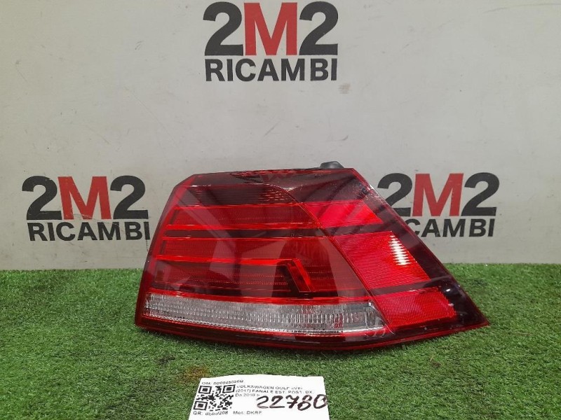 Fanale EST POST DX 5G0945096Q Volkswagen GOLF VII 2017