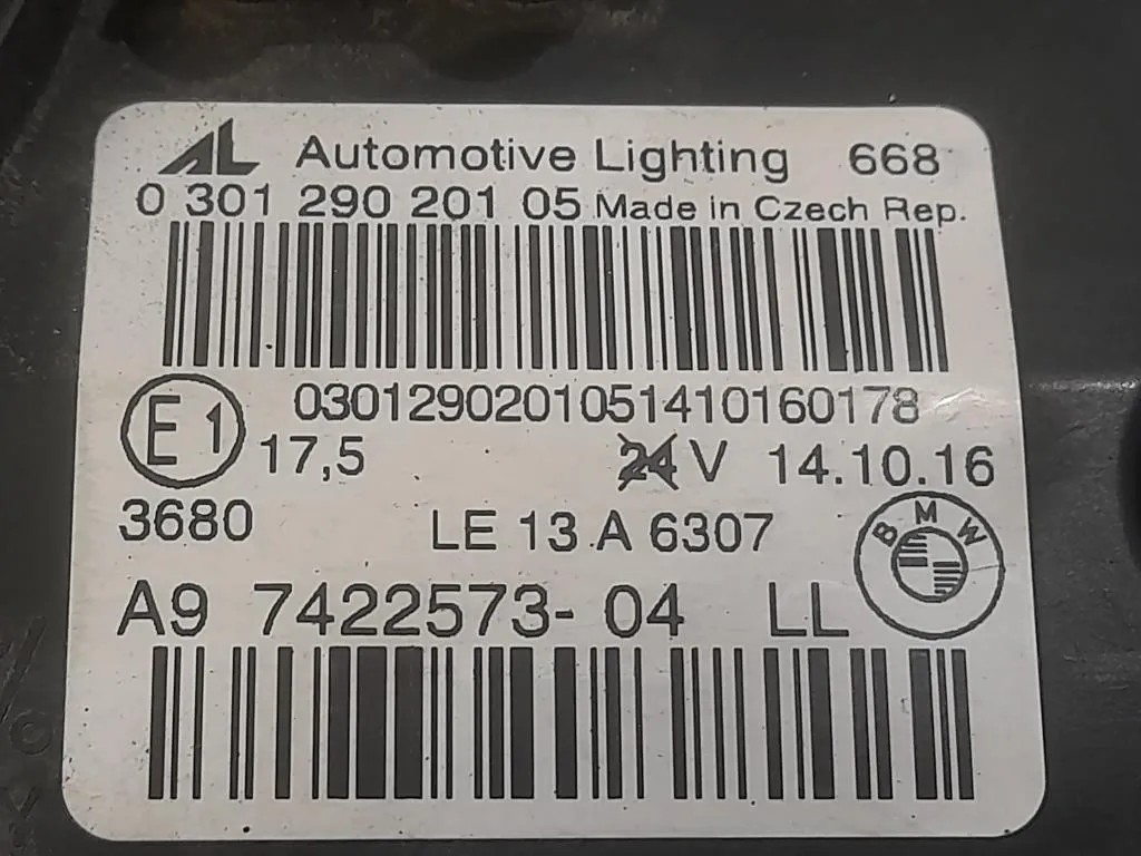 Proiettore ANT SX A9742257304 Bmw Serie 2 F45 Active Tourer 2014