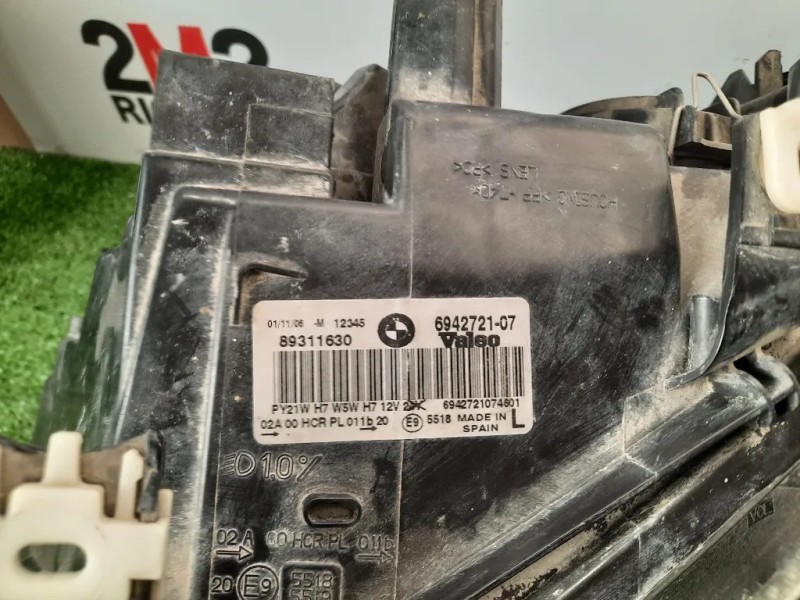 Proiettore ANT SX 63117202573 Bmw Serie 3 E90 Berlina 2005