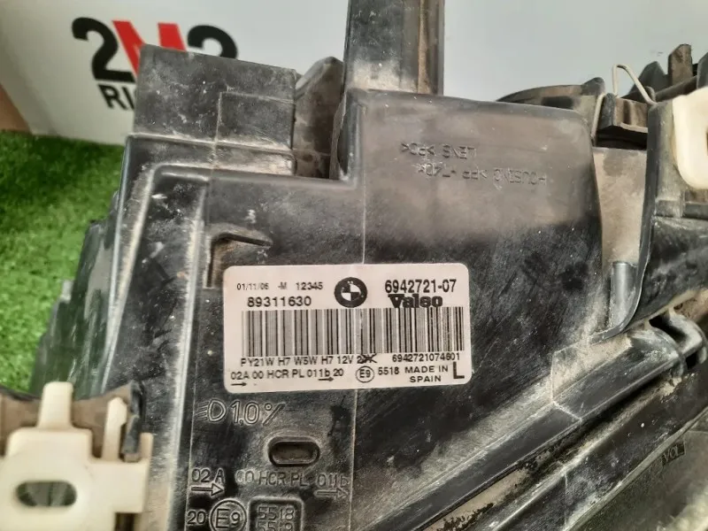 Proiettore ANT SX 63117202573 Bmw Serie 3 E90 Berlina 2005