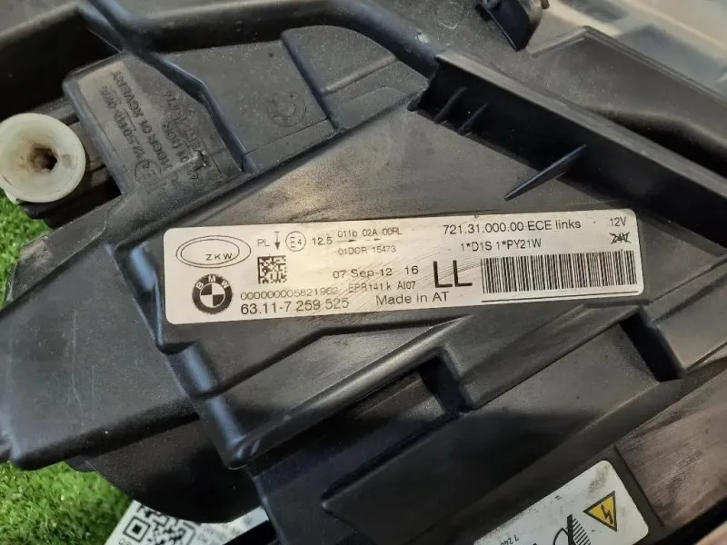 Proiettore ANT SX 63117314531 Bmw Serie 3 F30 Berlina 2012