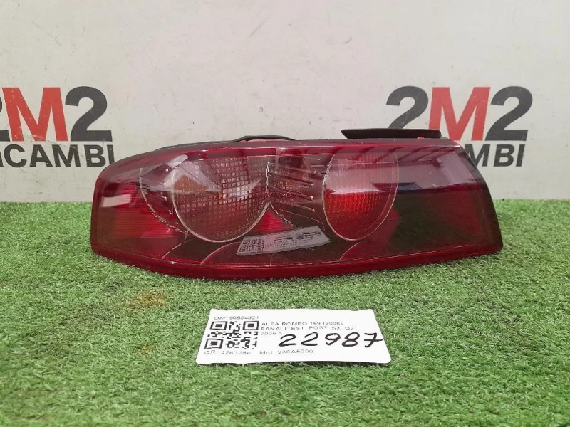 Fanale EST POST SX 50504821 Alfa Romeo 159 2006