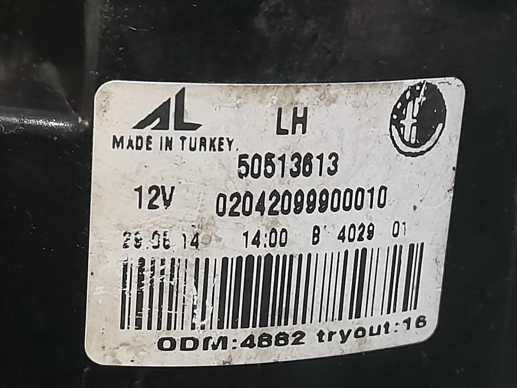 Fanale EST POST SX FANALE ORIGINALE POSTERIORE SX 50513613 Alfa Romeo Giulietta 2010