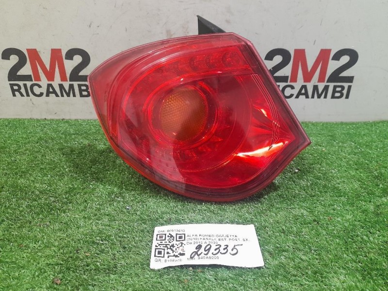 Fanale EST POST SX FANALE ORIGINALE POSTERIORE SX 50513613 Alfa Romeo Giulietta 2010