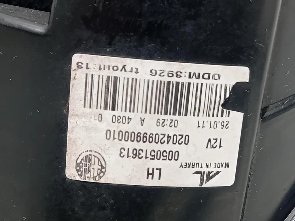 Fanale EST POST SX 50513613 Alfa Romeo Giulietta 2010