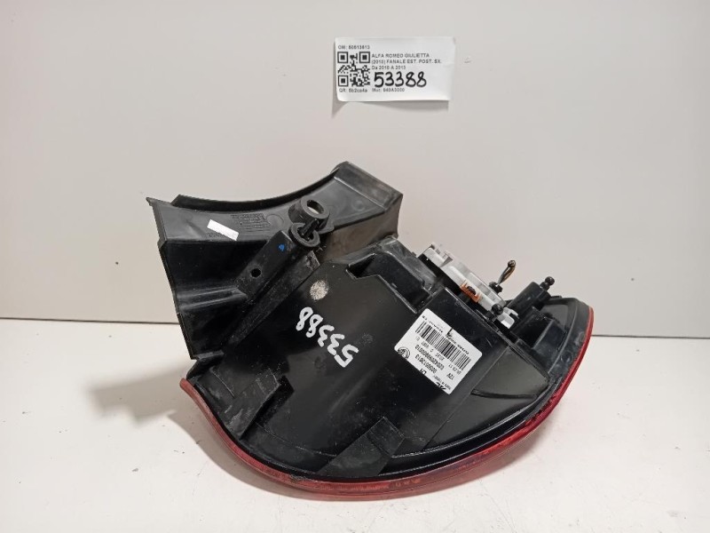 Fanale EST POST SX 50513613 Alfa Romeo Giulietta 2010