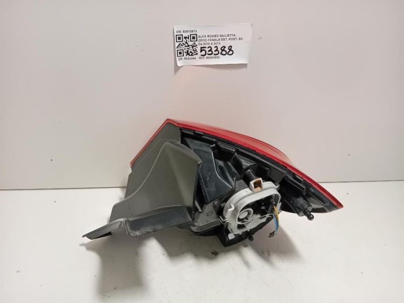 Fanale EST POST SX 50513613 Alfa Romeo Giulietta 2010