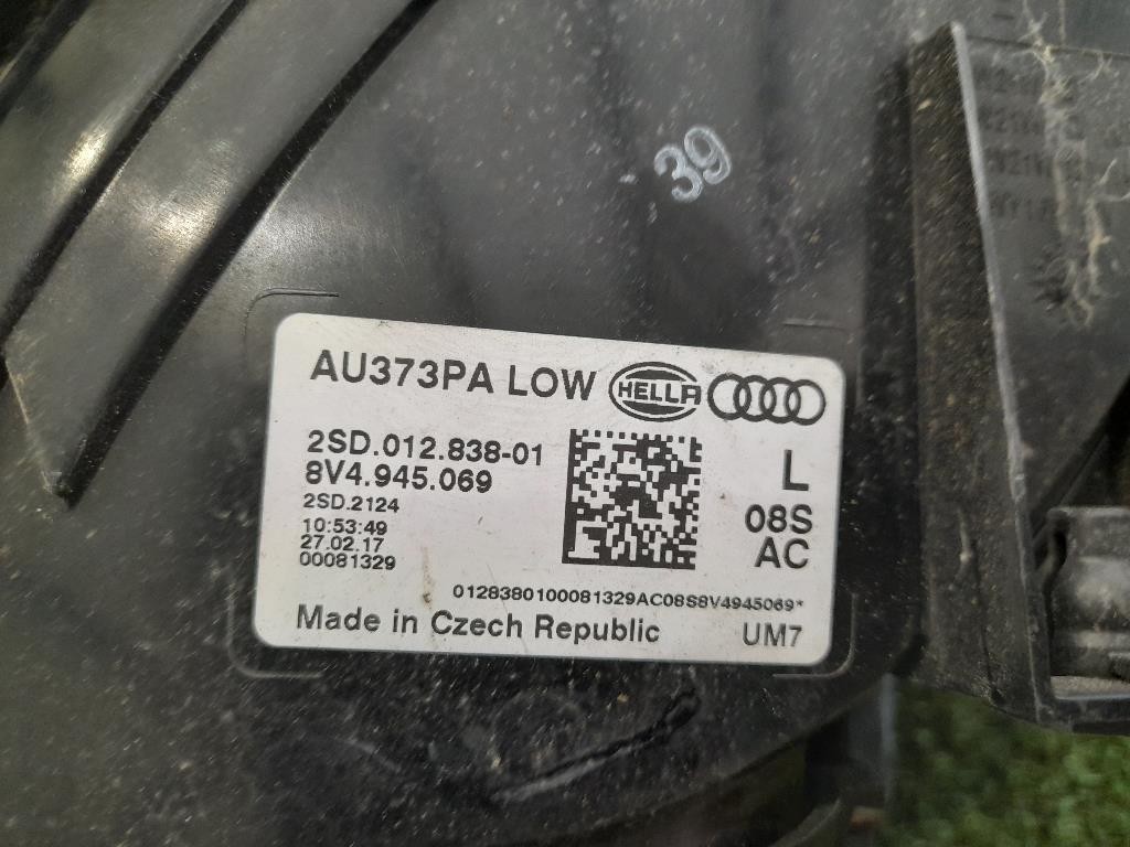 Fanale EST POST SX 8V4945069 Audi A3 8VA Sportback 2012