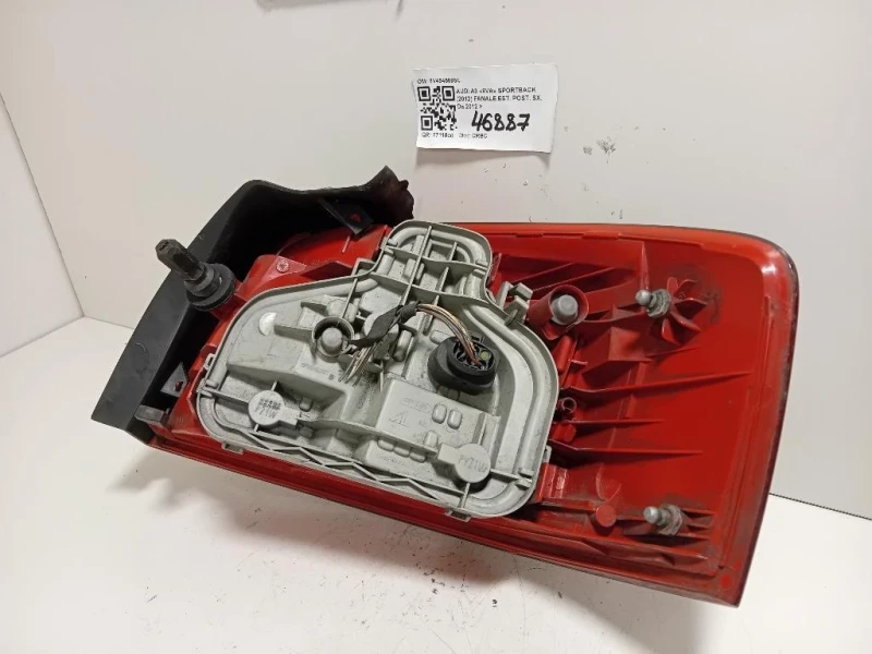 Fanale EST POST SX 8V4945095C Audi A3 8VA Sportback 2012