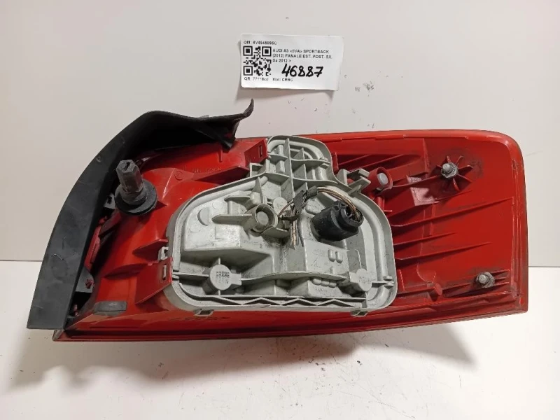 Fanale EST POST SX 8V4945095C Audi A3 8VA Sportback 2012
