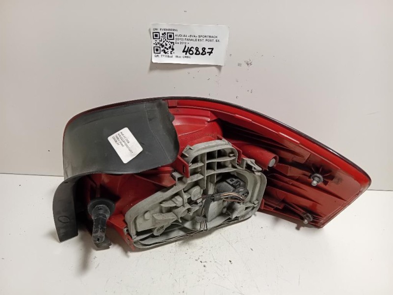 Fanale EST POST SX 8V4945095C Audi A3 8VA Sportback 2012