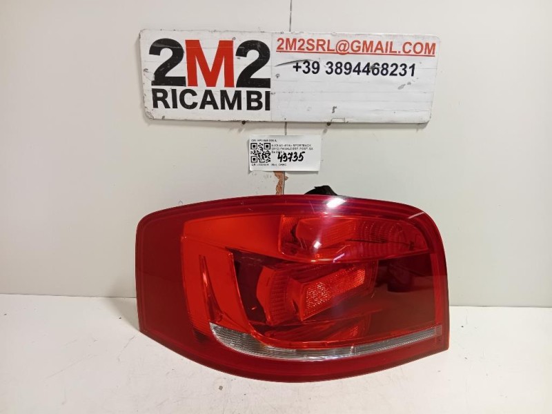 Fanale EST POST SX 8P3945095A Audi A3 8VA Sportback 2012