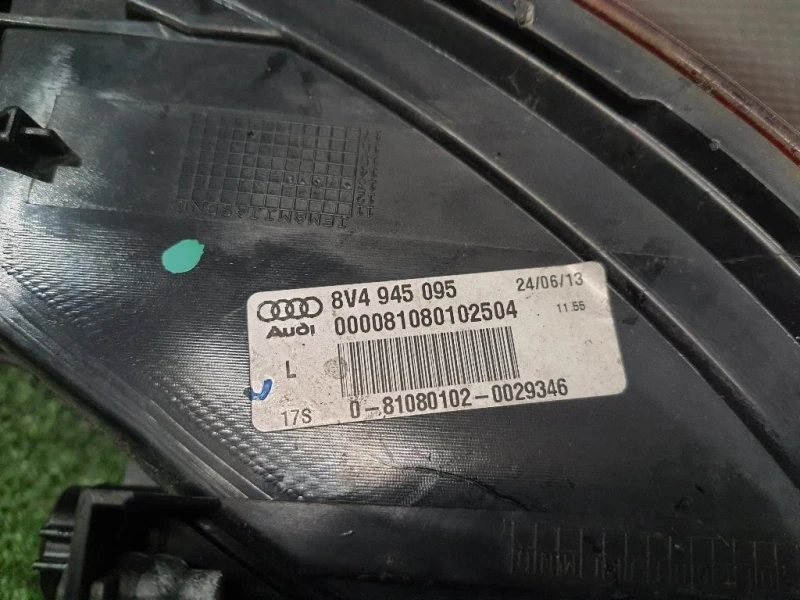 Fanale EST POST SX 8V4945095 Audi A3 8VF Sportback 2016