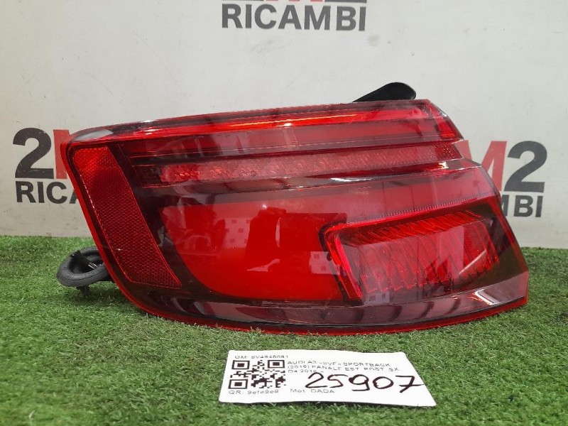 Fanale EST POST SX 8V4945091 Audi A3 8VF Sportback 2016