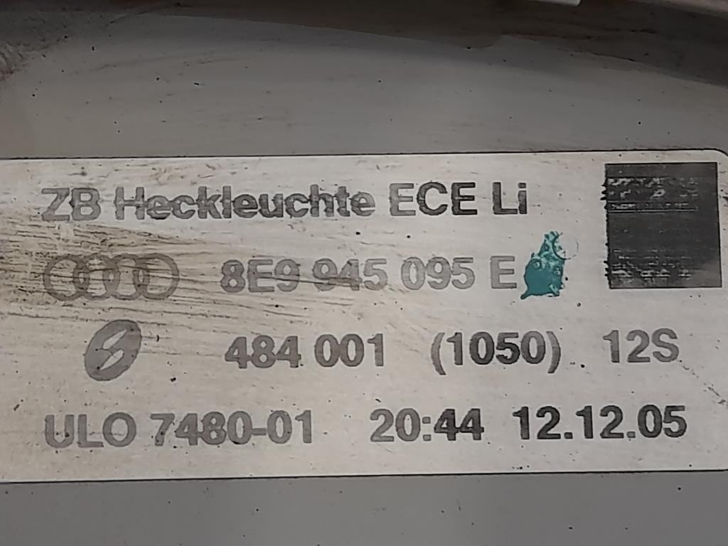 Fanale EST POST SX 8E9945095E Audi A4 8K2 2008