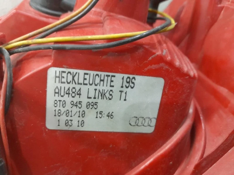 Fanale EST POST SX 8T0945095 Audi A5 8T3 2008