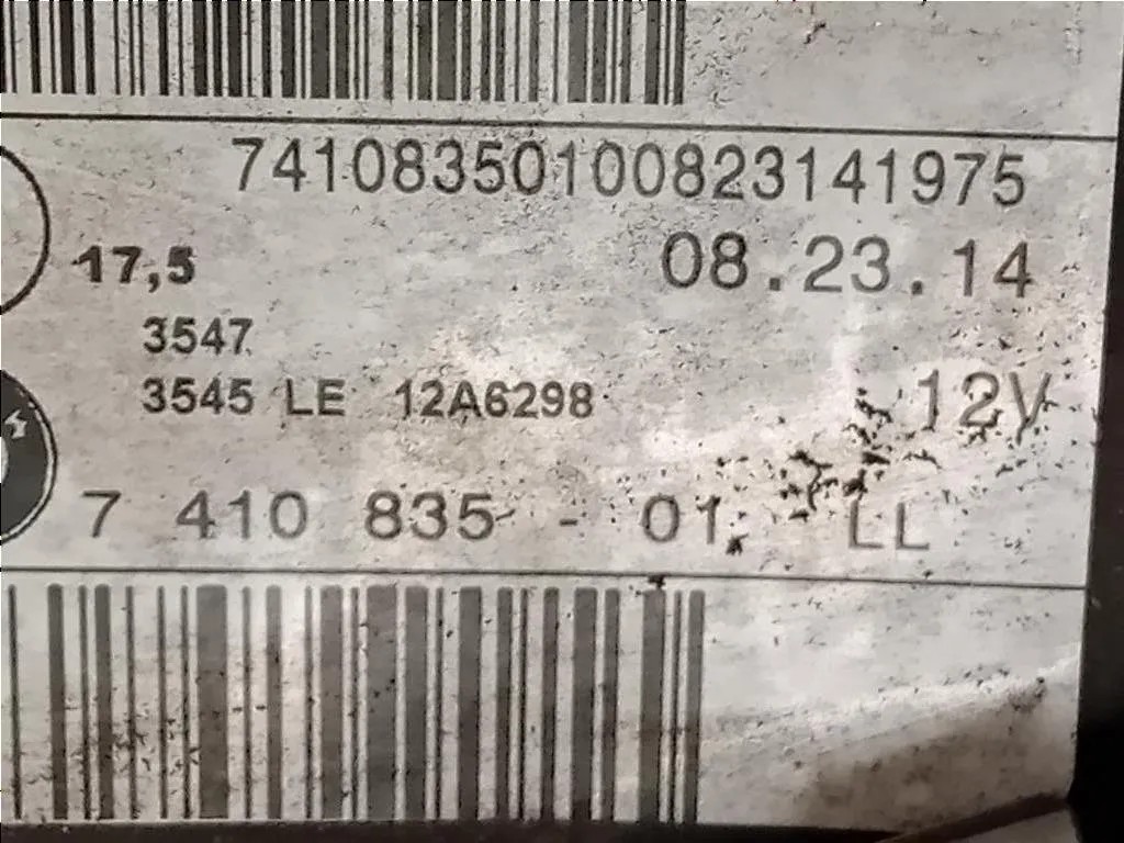 Proiettore ANT SX 7410835-01 LL Bmw X3 F25 2014