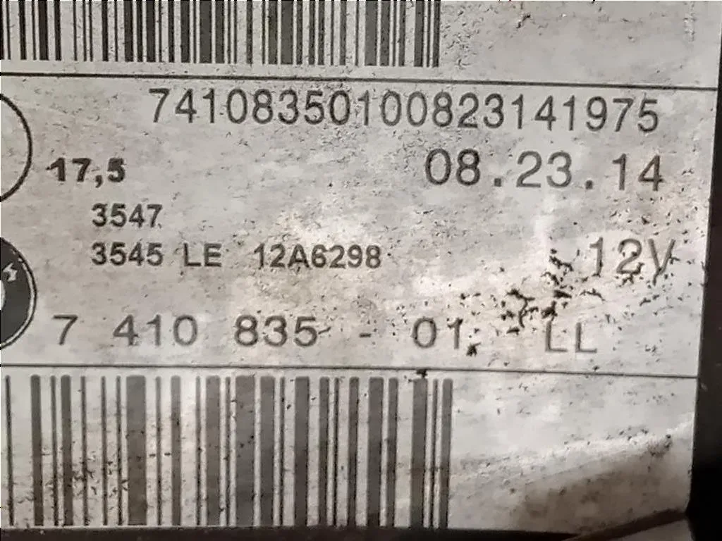 Proiettore ANT SX 7410835-01 LL Bmw X3 F25 2014