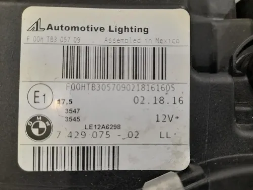 Proiettore ANT SX 7429075 Bmw X3 F25 2014