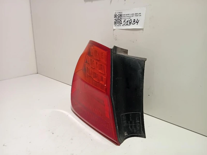 Fanale EST POST SX 21839014 Bmw Serie 3 E90 Berlina 2005