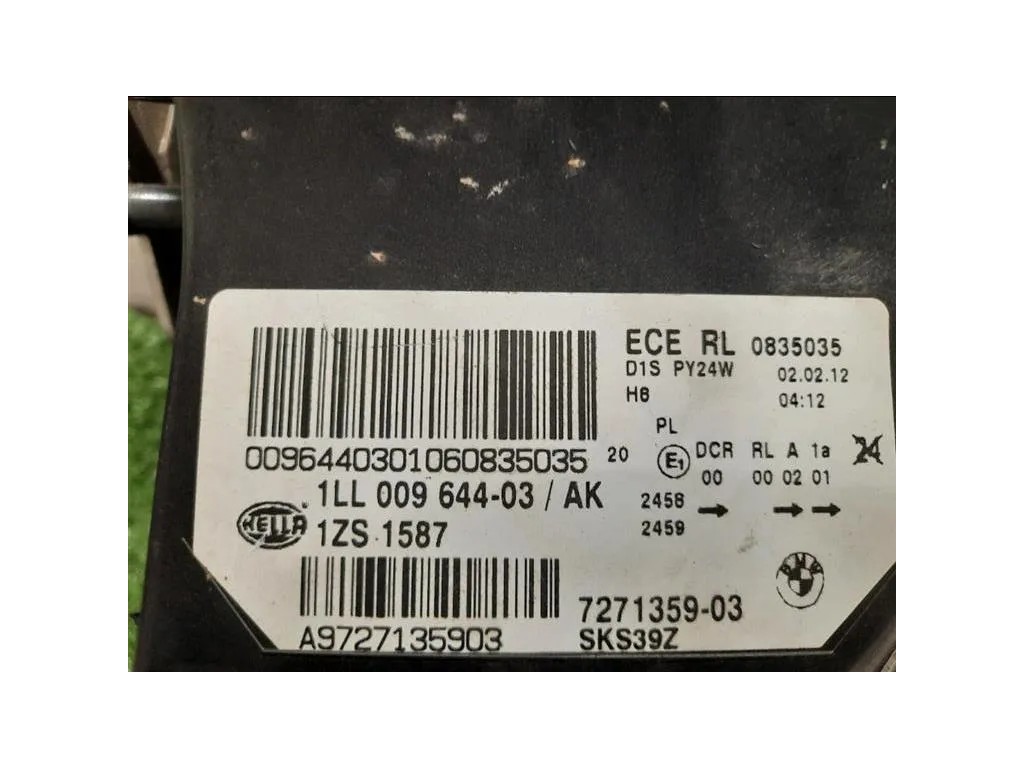 Proiettore ANT SX 7271359 Bmw X6 E71 2008