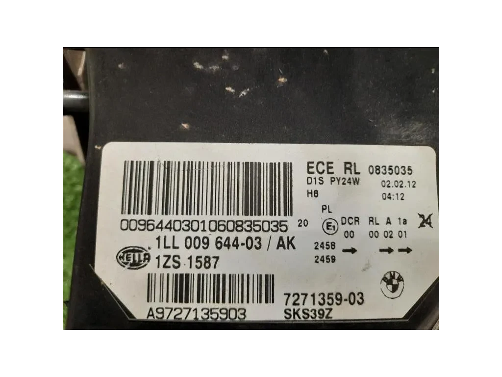 Proiettore ANT SX 7271359 Bmw X6 E71 2008