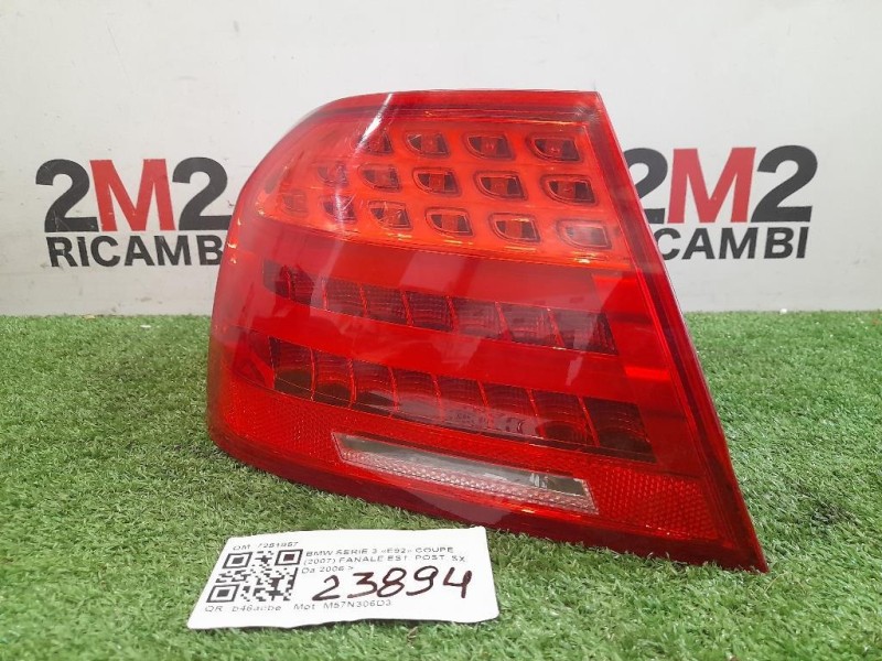 Fanale EST POST SX 7251957 Bmw Serie 3 E92 Coupe 2007