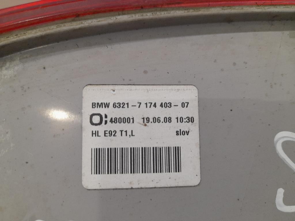 Fanale EST POST SX 63217174403 Bmw Serie 3 E92 Coupe 2007