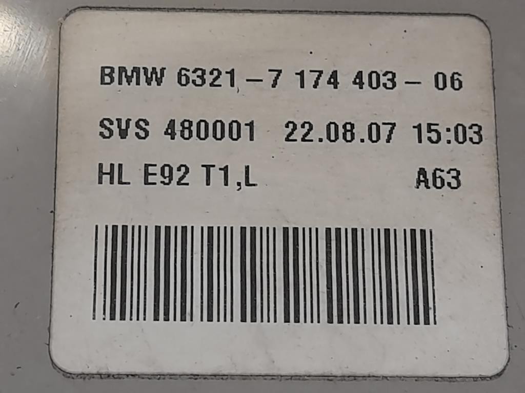 Fanale EST POST SX 7174403-06 Bmw Serie 3 E92 Coupe 2007