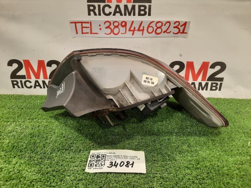 Fanale EST POST SX 6321 7 174 403-05 Bmw Serie 3 E92 Coupe 2007