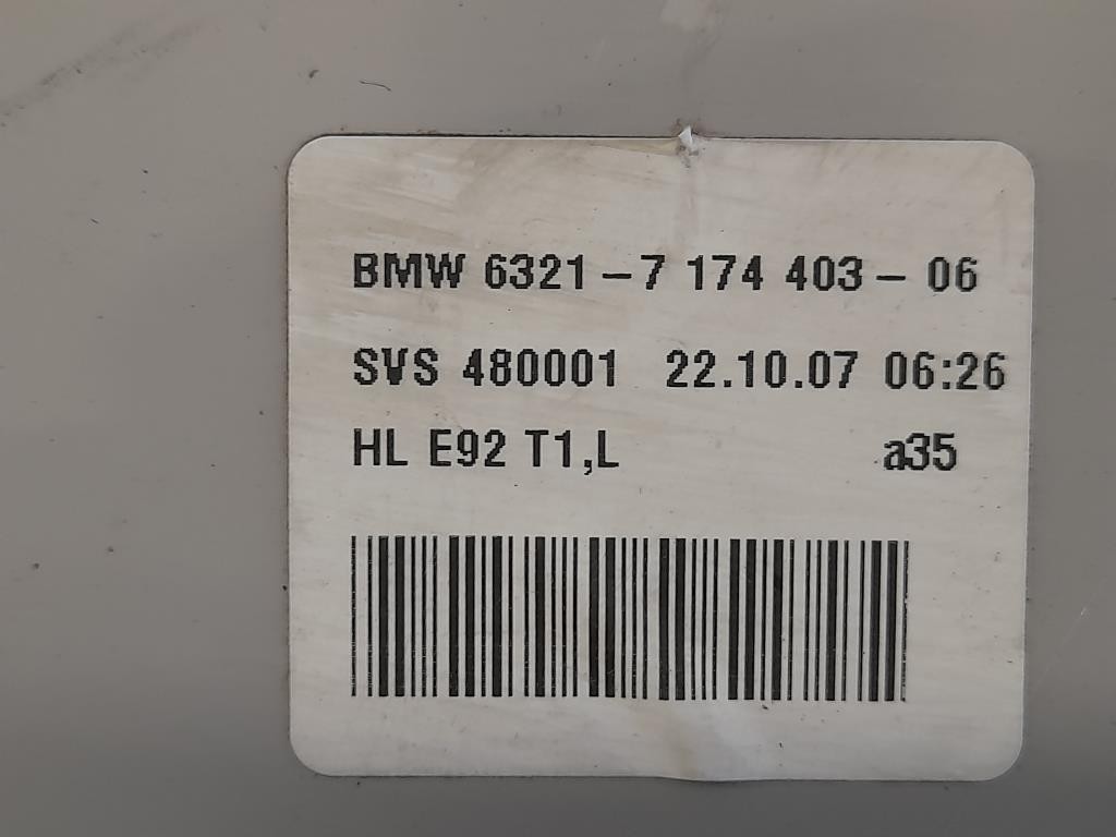 Fanale EST POST SX 7 174 426-06 Bmw Serie 3 E92 Coupe 2007