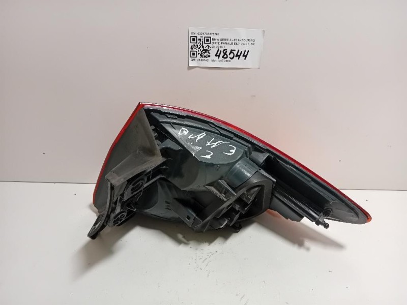 Fanale EST POST SX 6321737278701 Bmw Serie 3 F31 Touring 2012