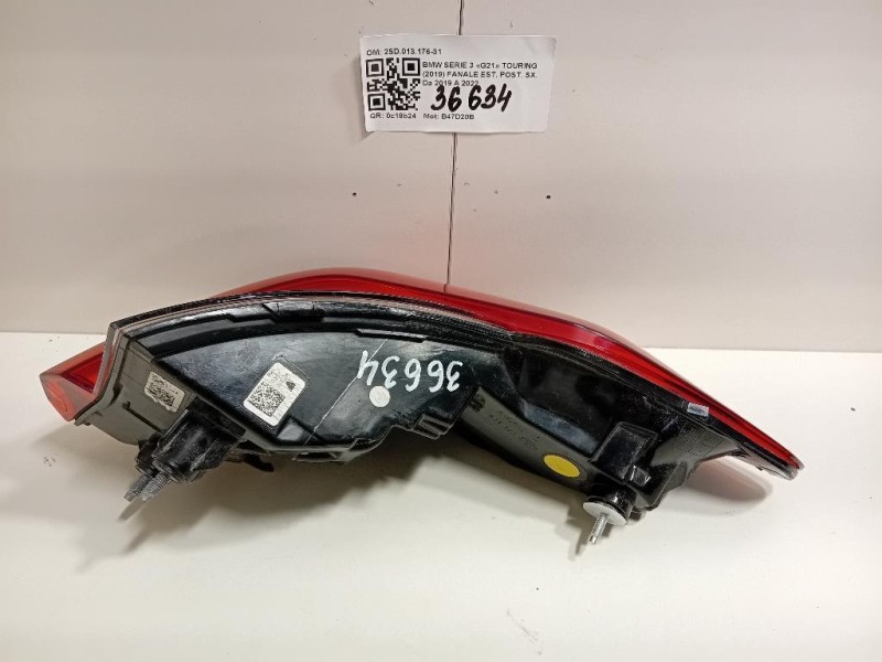 Fanale EST POST SX 2SD013176-31 Bmw Serie 3 G21 Touring 2019