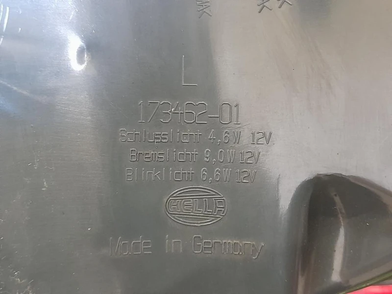 Fanale EST POST SX 173462-01 Bmw Serie 5 F10 Berlina 2010