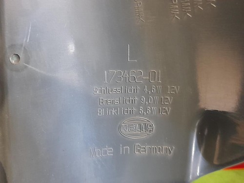 Fanale EST POST SX 173462-01 Bmw Serie 5 F10 Berlina 2010